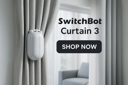 SwitchBot Curtain 3 - call to action as shop now